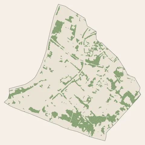 Éragny-sur-Oise : bois, forêts et landes