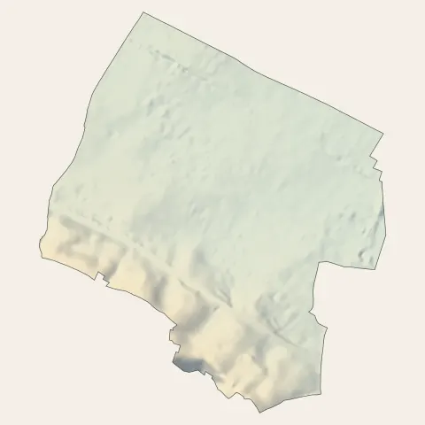 Franconville : relief
