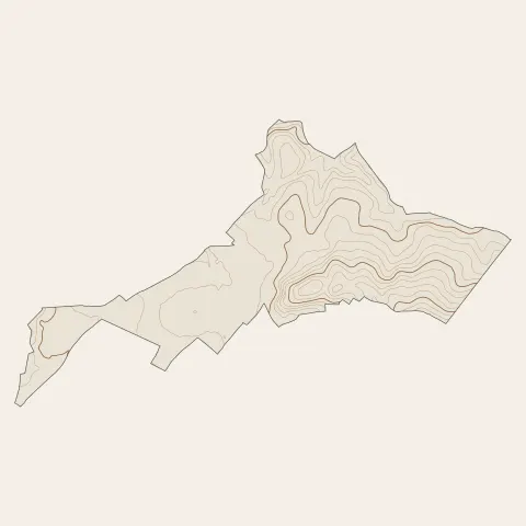 Frépillon : courbes de niveau