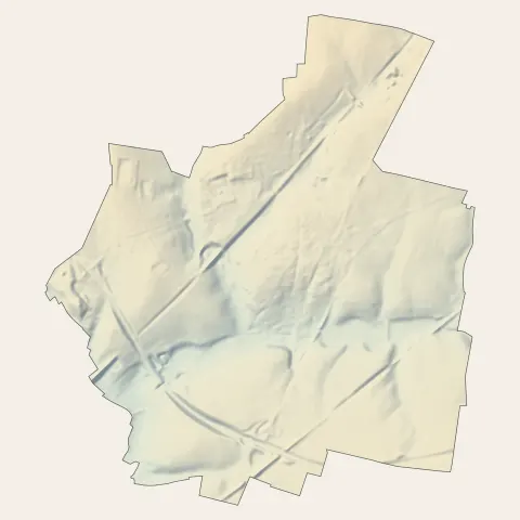 Louvres : relief
