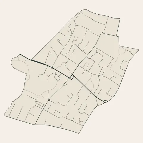 Margency : voies
