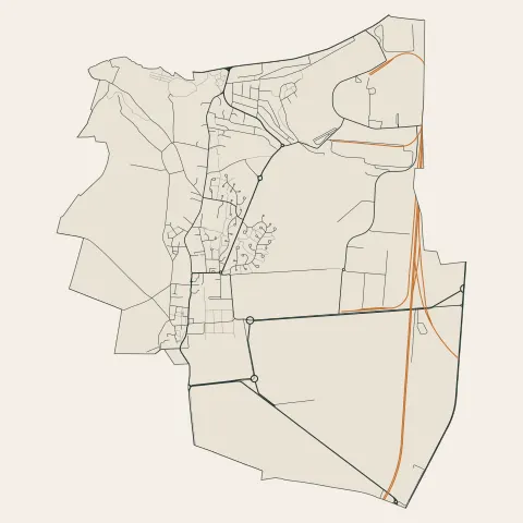 Marly-la-Ville : voies