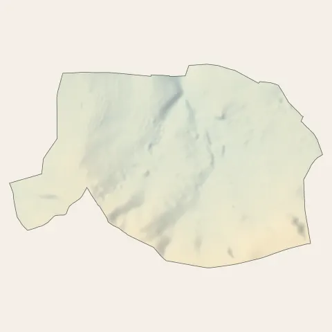 Menucourt : relief