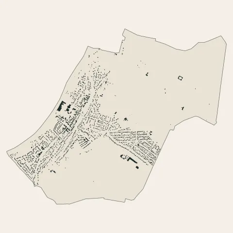 Mériel : bâti