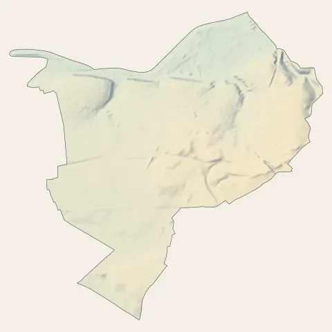 Méry-sur-Oise : relief
