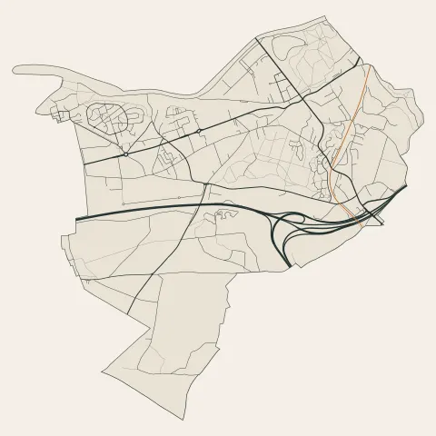 Méry-sur-Oise : voies