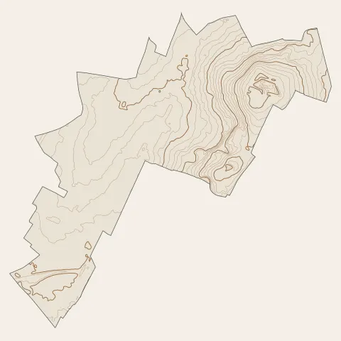Montmagny : courbes de niveau