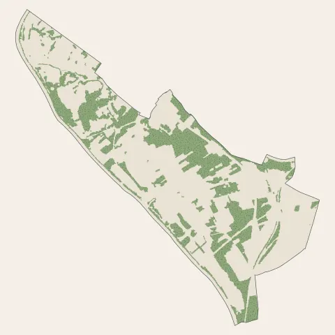 Neuville-sur-Oise : bois, forêts et landes