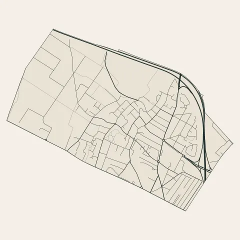 Le Plessis-Bouchard : voies