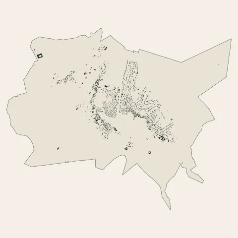 Presles : bâti