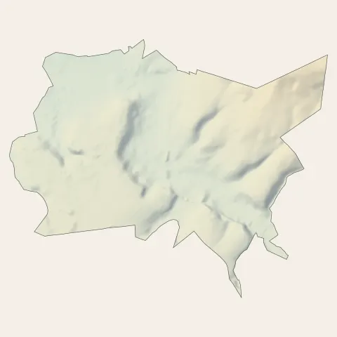 Presles : relief