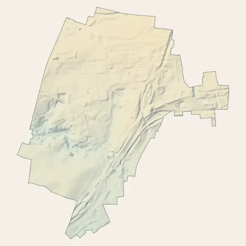 Roissy-en-France : relief