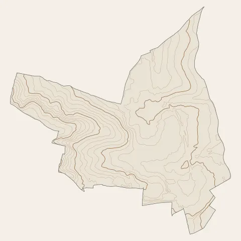 Saint-Brice-sous-Forêt : courbes de niveau