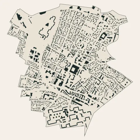 Saint-Gratien : bâti