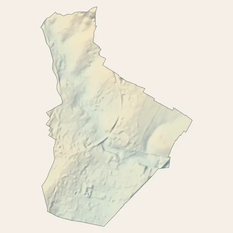 Sarcelles : relief