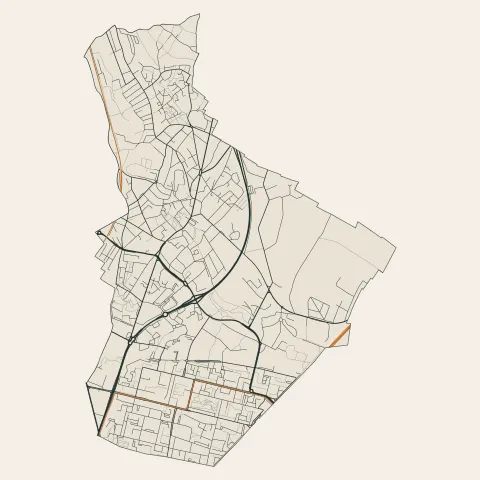 Sarcelles : voies