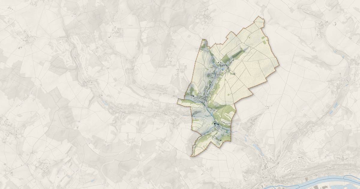 Portrait cartographique de Seraincourt : relief, eau, forêts, bâti et voies, calculés à partir des données de l'IGN