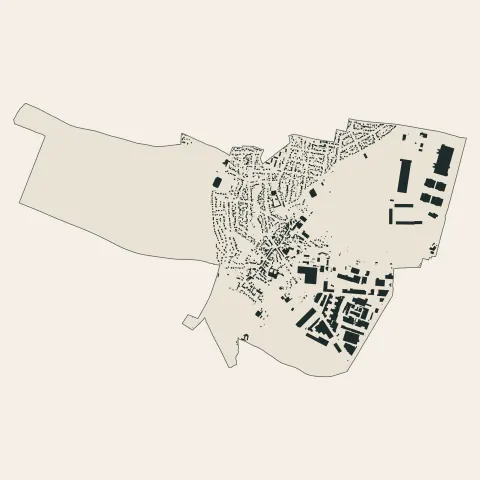 Le Thillay : bâti