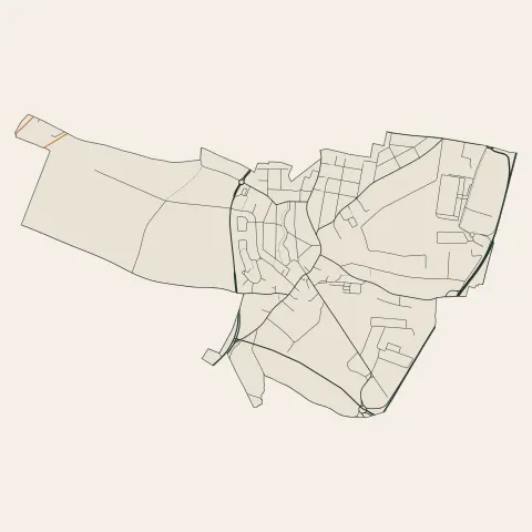 Le Thillay : voies