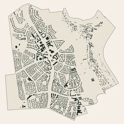 Vauréal : bâti
