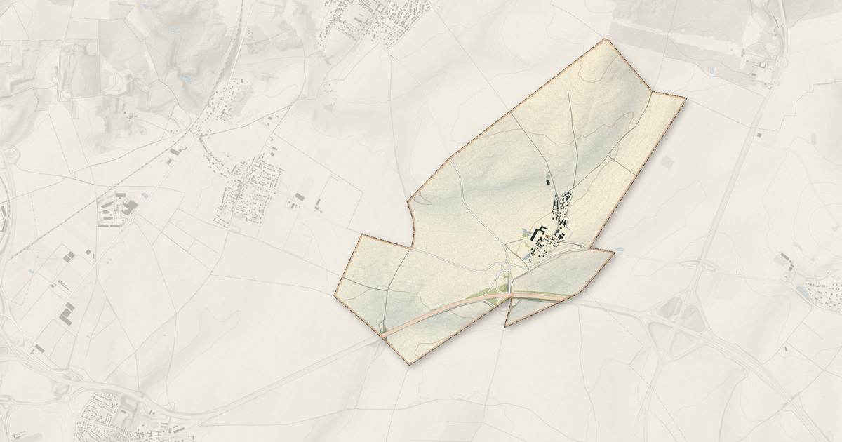 Portrait cartographique de Villiers-le-Sec : relief, eau, forêts, bâti et voies, calculés à partir des données de l'IGN