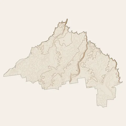 Anse-Bertrand : courbes de niveau