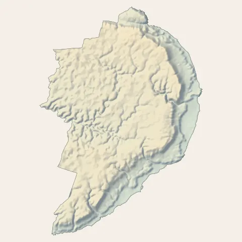 Capesterre-de-Marie-Galante : relief