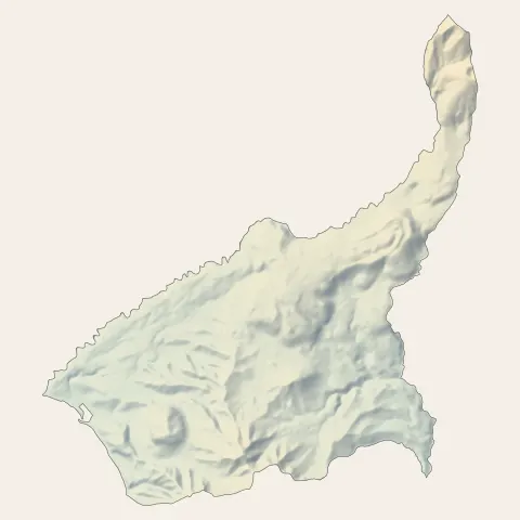 Gourbeyre : relief