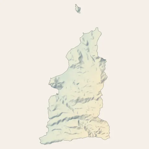 Deshaies : relief