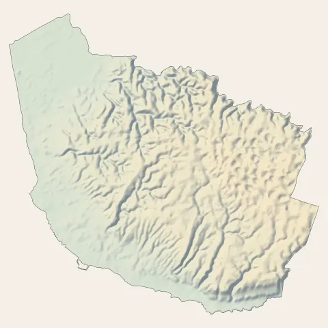 Grand-Bourg : relief