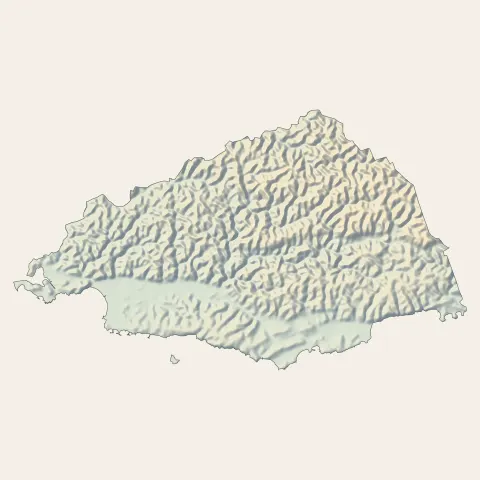 Le Gosier : relief