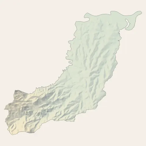 Lamentin : relief