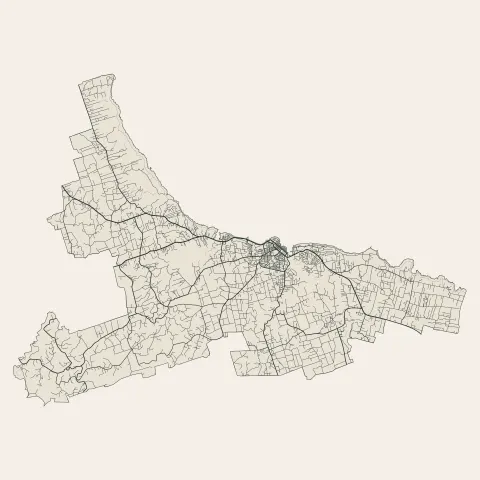 Le Moule : voies
