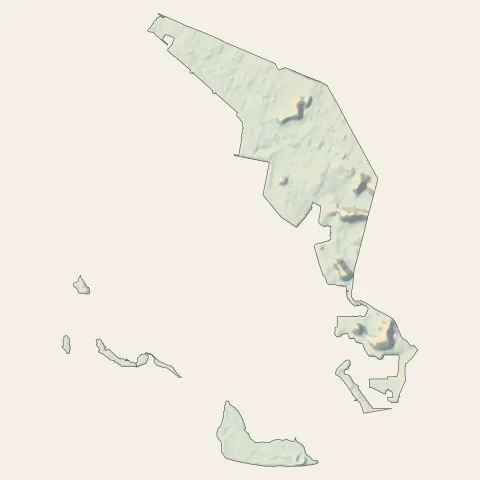 Pointe-à-Pitre : relief