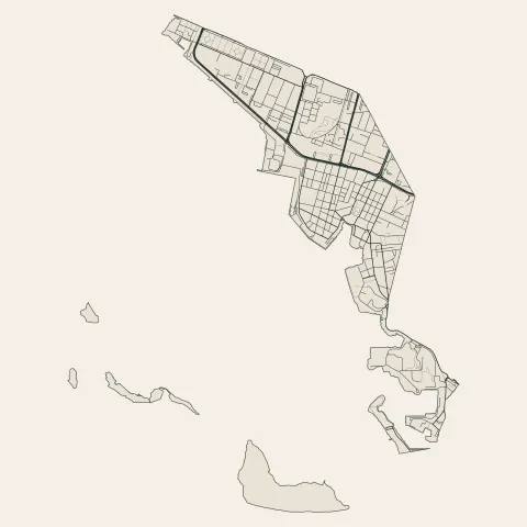 Pointe-à-Pitre : voies