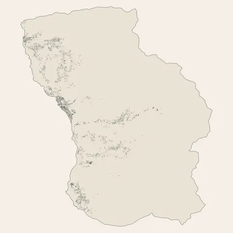Pointe-Noire : bâti