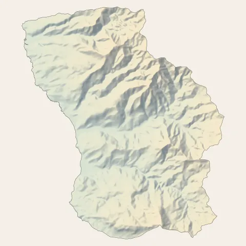 Pointe-Noire : relief