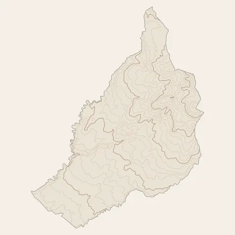 Saint-Claude : courbes de niveau