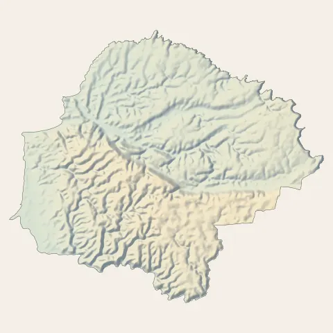 Saint-Louis : relief