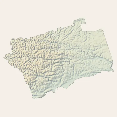 Sainte-Anne : relief