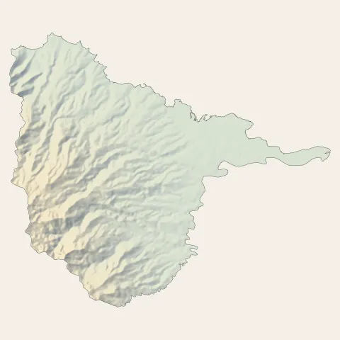 Sainte-Rose : relief