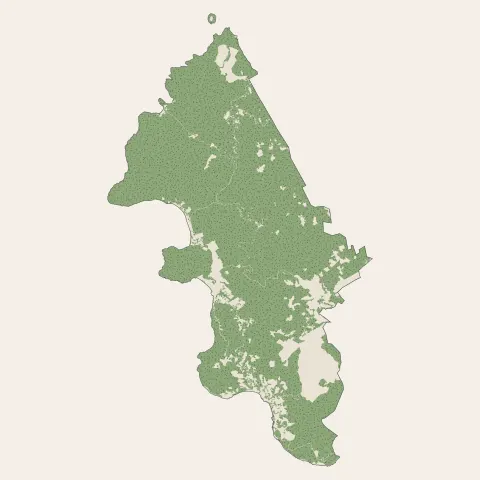 Les Anses-d'Arlet : bois, forêts et landes