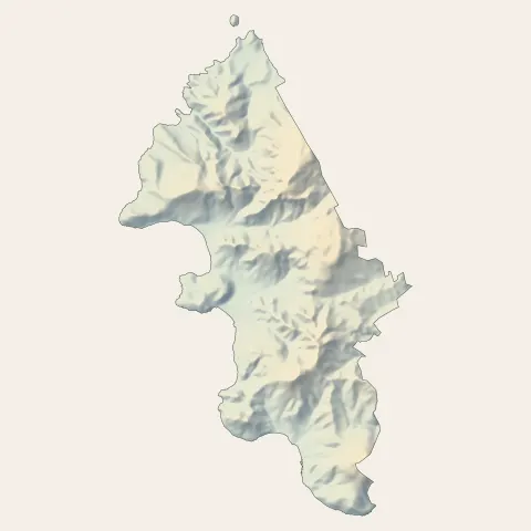 Les Anses-d'Arlet : relief