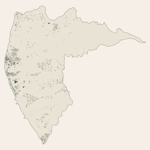 Le Carbet : bâti