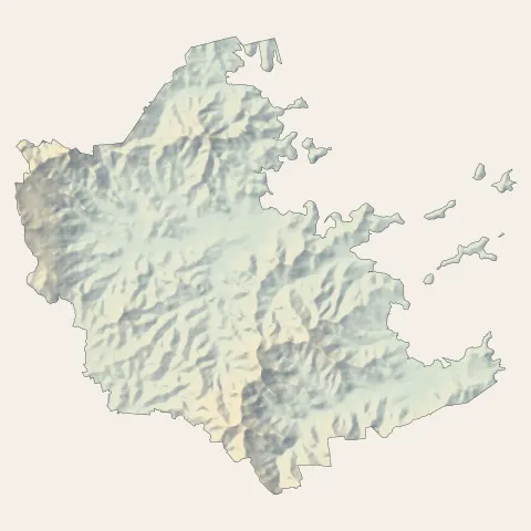 Le François : relief
