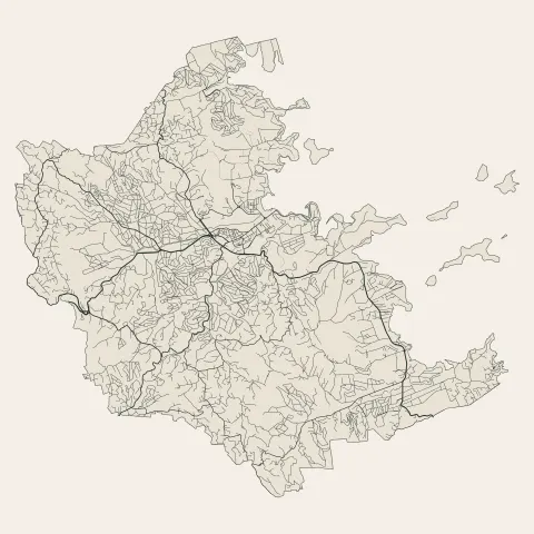 Le François : voies