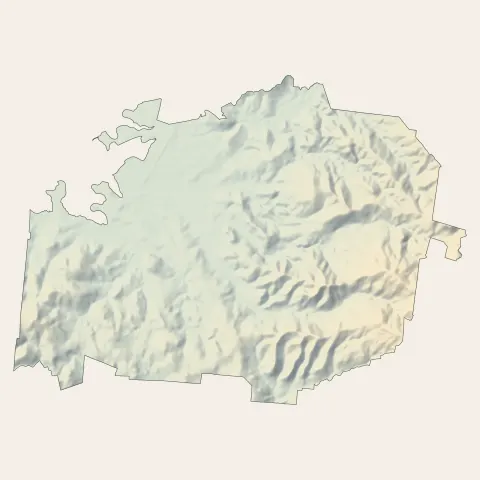 Rivière-Salée : relief