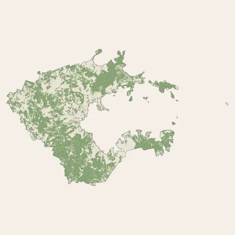 Le Robert : bois, forêts et landes