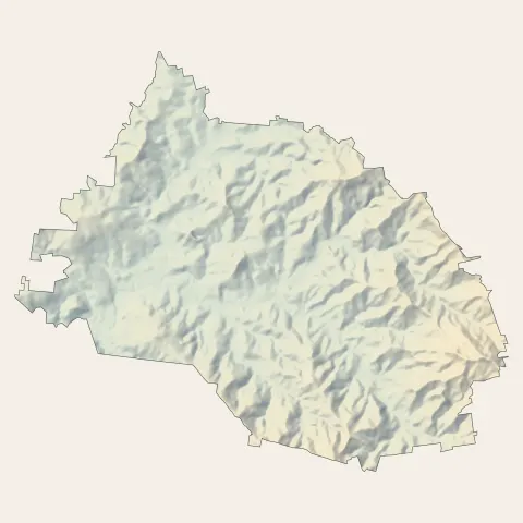 Saint-Esprit : relief