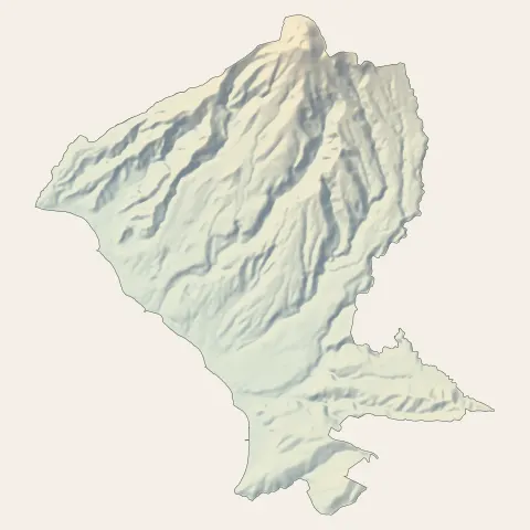 Saint-Pierre : relief